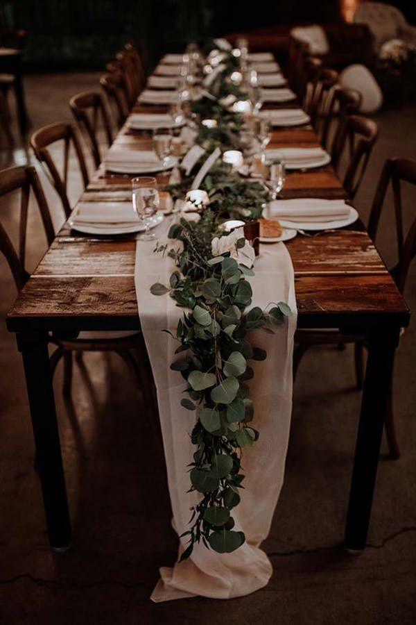 4pcs 6.5 Feet Artificial Eucalyptus Garland with Willow Leaves Faux Greenery Garland for Wedding - Decotree.co Online Shop