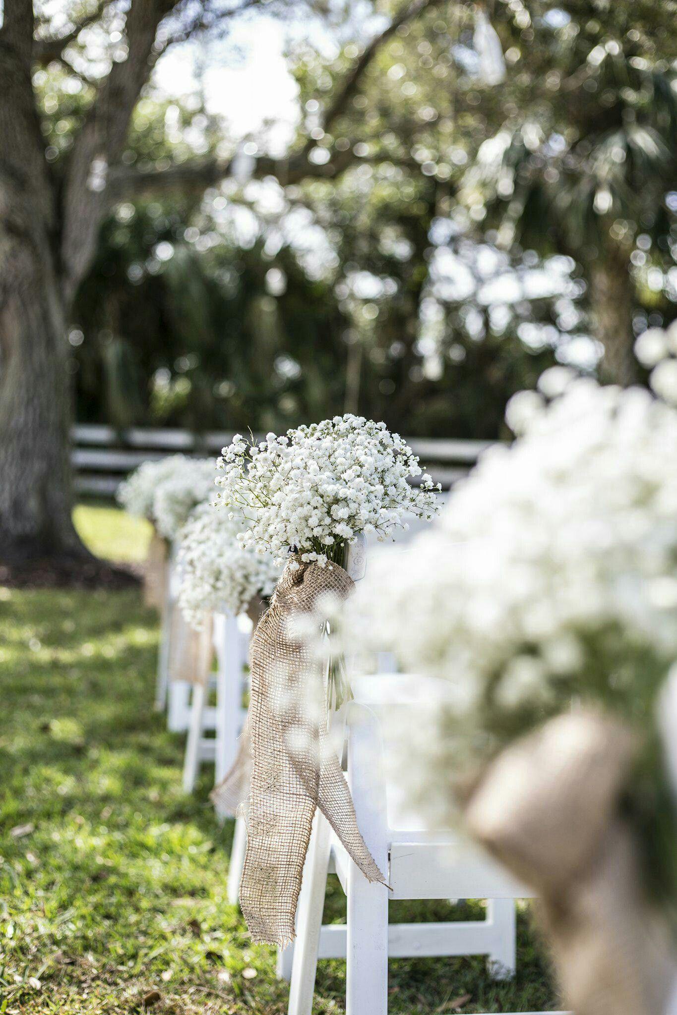 6"X108" Natural Jute Burlap Chair Bow Sashes for Wedding Event Party Ceremony Reception - Decotree.co Online Shop