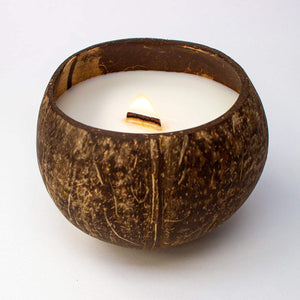 Coconut Shell Candle,Candle of Natural Soy Wax, 100% Biodegradable Candle for Home, Valentine's Day - Decotree.co Online Shop