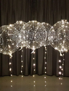 Reusable Led Gold Balloons Home Party Decor