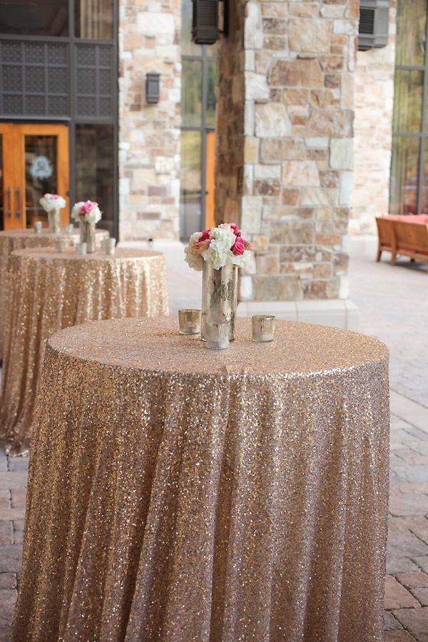 Glittery Sequin Table Runner Sequin Fabric Tablecloth for Wedding Reception - Decotree.co Online Shop