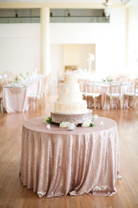 Glittery Sequin Table Runner Sequin Fabric Tablecloth for Wedding Reception - Decotree.co Online Shop