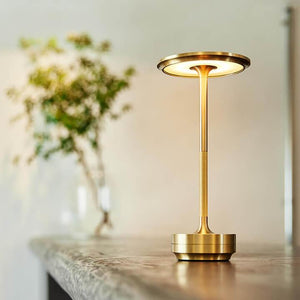 Metallic Cordless Table Lamp - Decotree.co Online Shop