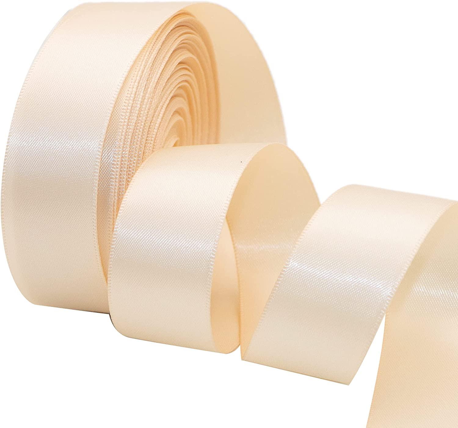 1 roll Double Face Satin Ribbon 1.6" Wide x 24 Yards for Party Wedding Home Decoration - Decotree.co Online Shop