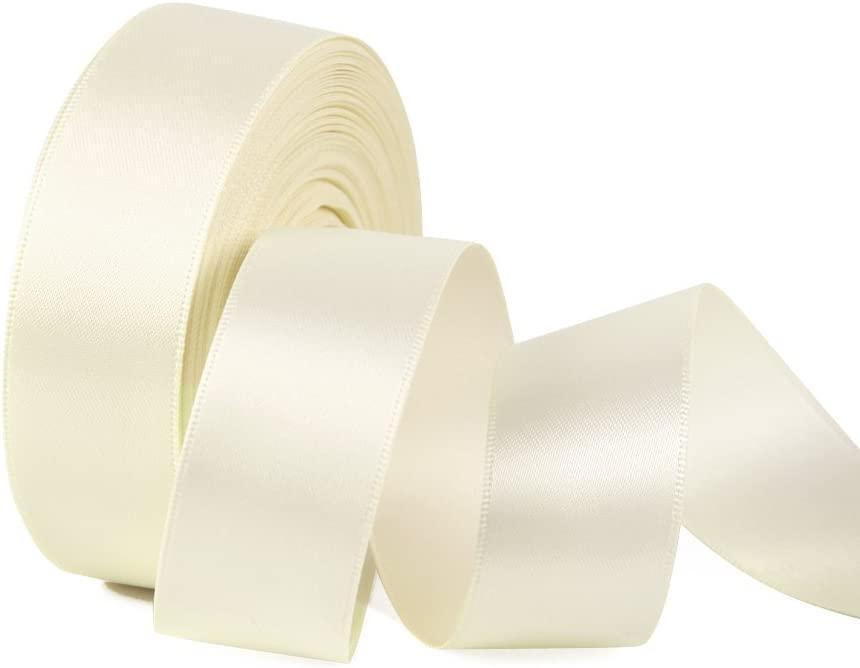 1 roll Double Face Satin Ribbon 1.6" Wide x 24 Yards for Party Wedding Home Decoration - Decotree.co Online Shop