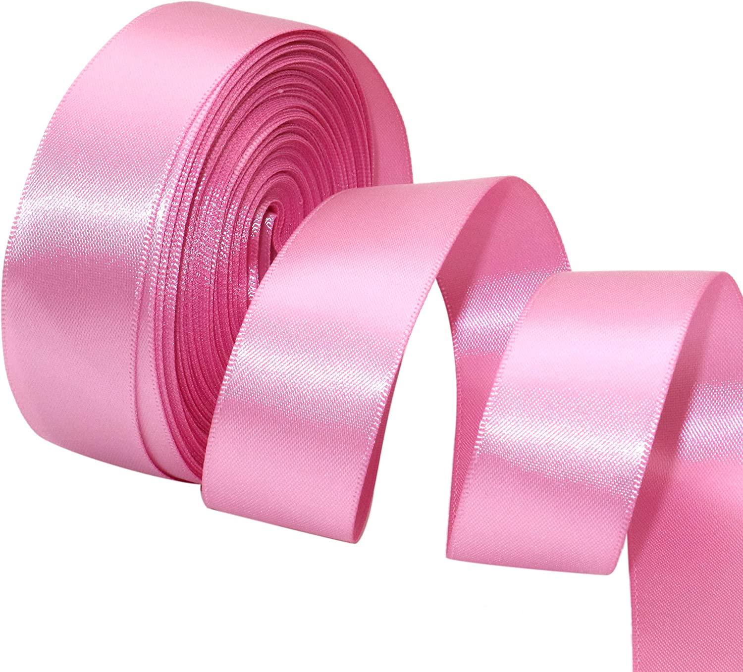 1 roll Double Face Satin Ribbon 1.6" Wide x 24 Yards for Party Wedding Home Decoration - Decotree.co Online Shop