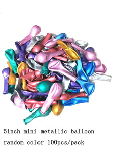 100pcs Metallic Latex Balloon - Decotree.co Online Shop