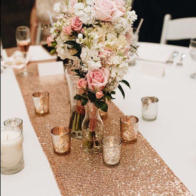 10pcs Sequin Table Runner Sequin Table Cloth for Rectangle Tables Covers for Wedding Engagement - Decotree.co Online Shop