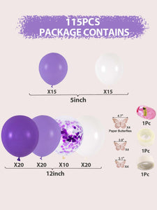 115pcs Decorative Balloon Garland - Decotree.co Online Shop