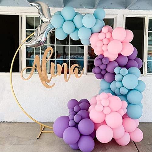 119Pcs Mermaid Balloon Garland Kit, Mermaid Tail Arch Party Decorations with Pink Purple Blue Balloons for Girls Mermaid Birthday Party Under The Sea Party - Decotree.co Online Shop