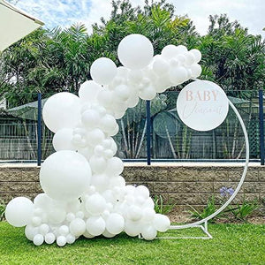 120pcs White Balloon Garland Kit Latex Balloons for Birthday Baby shower Wedding - Decotree.co Online Shop