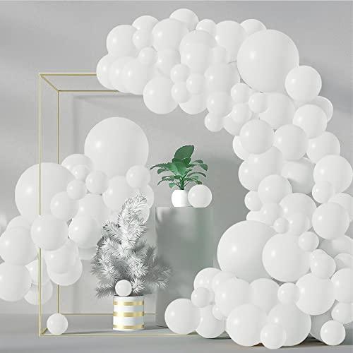 120pcs White Balloon Garland Kit Latex Balloons for Birthday Baby shower Wedding - Decotree.co Online Shop