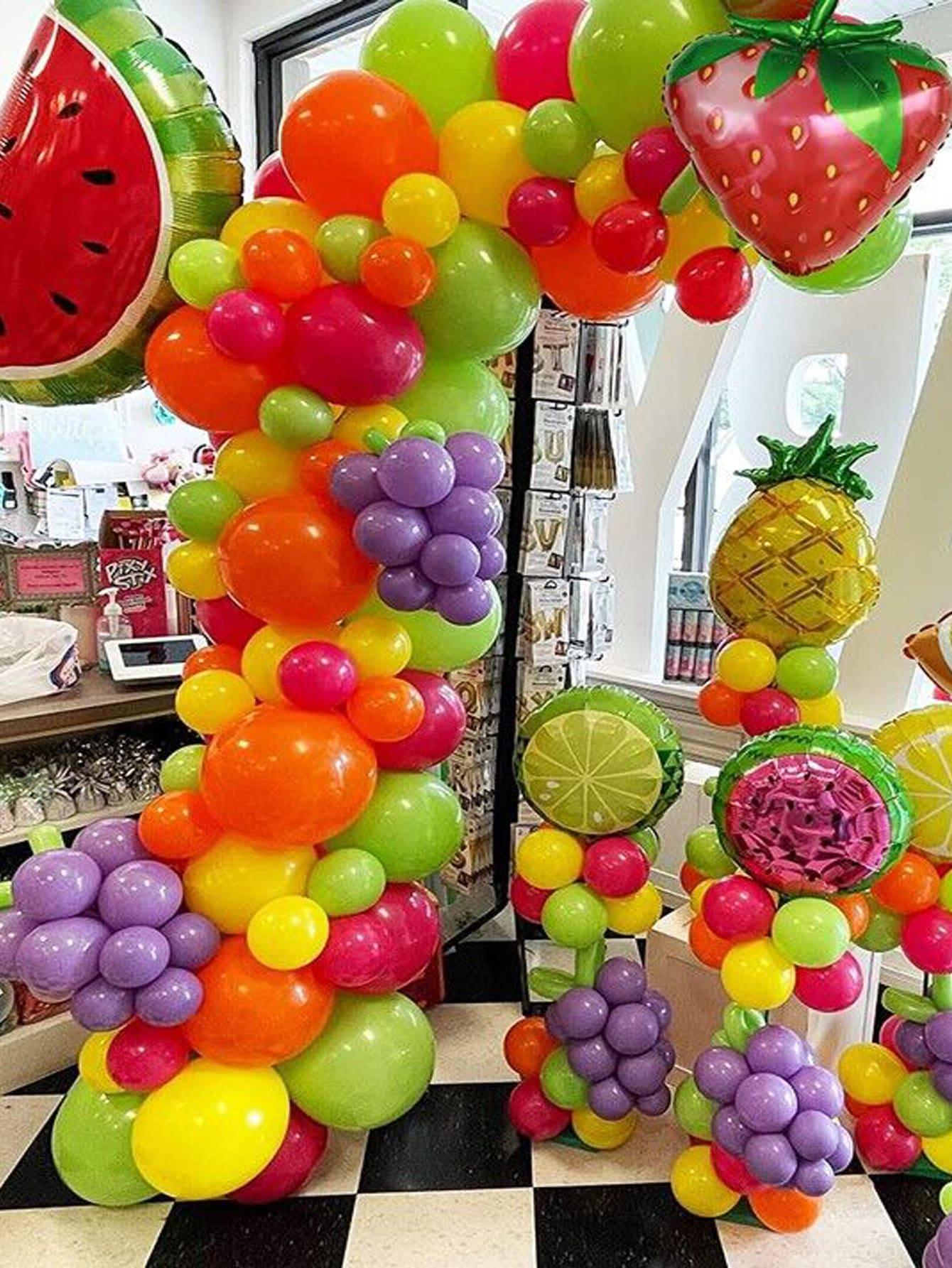 141pcs Fruit Design Balloon Set - Decotree.co Online Shop