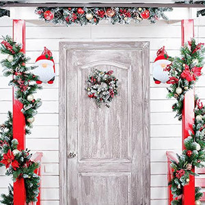 2 Pack Christmas Santa Claus Porch Light Cover Decorations Outdoor - Decotree.co Online Shop