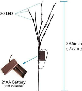 2 Sets LED Decorative Twig Lights - Decotree.co Online Shop