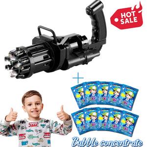 2021 NEW GATLING BUBBLE MACHINE Gift For Kids - Decotree.co Online Shop