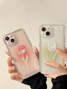 2pcs Floral Print Phone Case - Decotree.co Online Shop