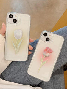 2pcs Floral Print Phone Case - Decotree.co Online Shop