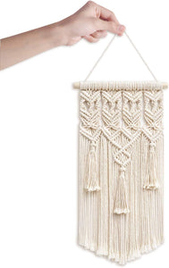 2pcs Macrame Woven Wall Hanging Boho Home Chic Bohemian Geometric Art Decor - Decotree.co Online Shop