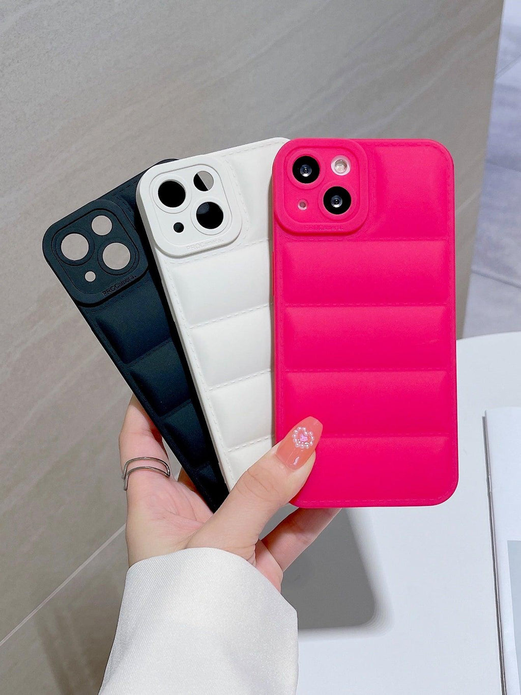 3pcs Plain Phone Case - Decotree.co Online Shop