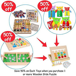 Educational Montessori Toys for 2-3-4-5-6 Year Old Boys Girls