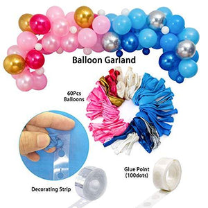Boy Or Girl Gender Reveal Party Decoration Set Balloons Arch