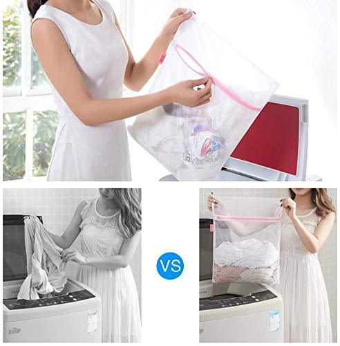 7Pcs Mesh Laundry Bags for Delicates with Premium Zipper, Travel Storage Organize Bag, Clothing Washing Bags - Decotree.co Online Shop