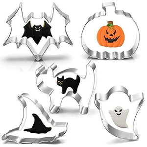 8 Pieces Halloween Thanksgiving Fall Cookie Cutter Set - Decotree.co Online Shop