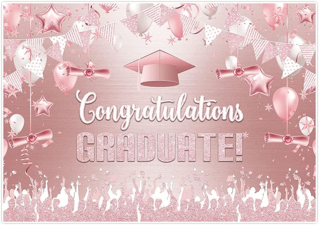 82" x 59" Graduation Backdrop for Photography Congrats Grad Class of 2022 Prom Party Supplies Decorations - Decotree.co Online Shop