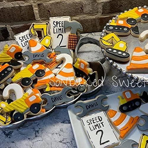 9 Pieces Construction Cookie Cutter Set for Kids Construction Themed Birthday Party - Decotree.co Online Shop