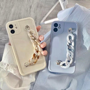 Amber Chain iPhone 13 12 11 Pro Max case iPhone 13 12 mini case iPhone XR case iPhone XS Max Case iPhone 8 Plus iPhone SE Case - Decotree.co Online Shop