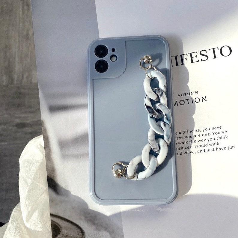 Amber Chain iPhone 13 12 11 Pro Max case iPhone 13 12 mini case iPhone XR case iPhone XS Max Case iPhone 8 Plus iPhone SE Case - Decotree.co Online Shop