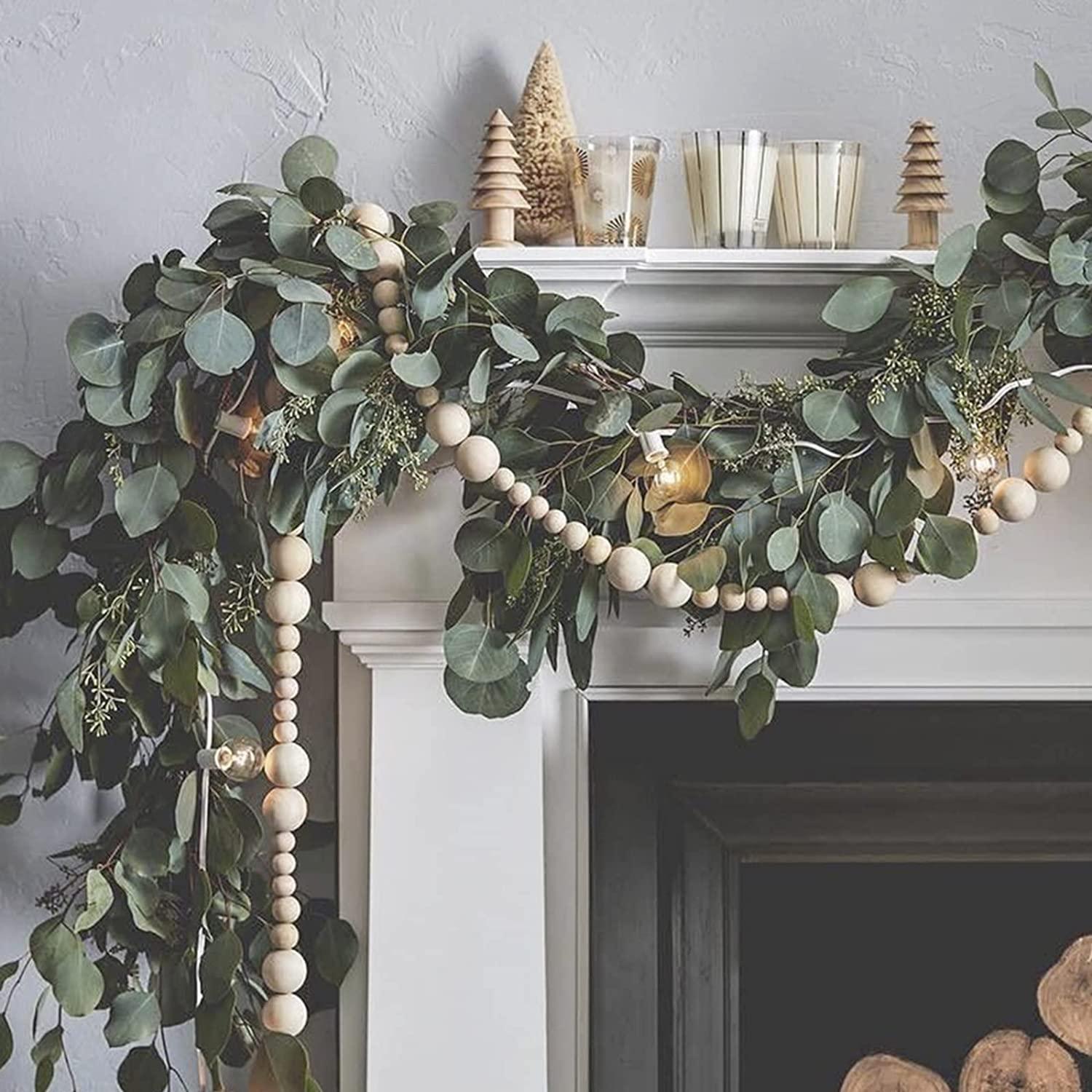 Artificial Eucalyptus Garland Greenery Eucalyptus Vines for Wedding Party Garden Home Decorations - Decotree.co Online Shop