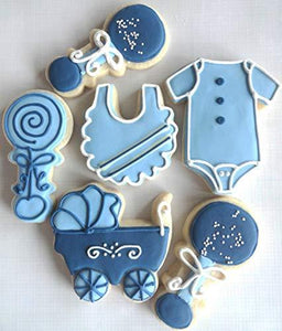 Baby Shower Cookie Cutter Set - 8 Piece Stainless Steel Cutters Molds - Decotree.co Online Shop