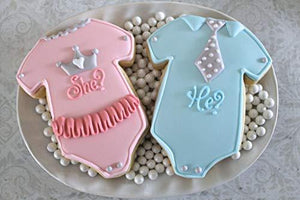 Baby Shower Cookie Cutter Set - 8 Piece Stainless Steel Cutters Molds - Decotree.co Online Shop