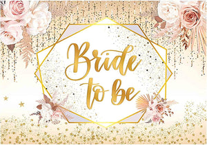 Boho Bride to Be Backdrop Bridal Shower Engagement Wedding Miss to Mrs Party Supplies - Decotree.co Online Shop