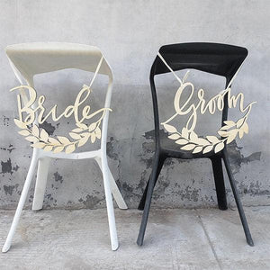 Bride and Groom Chair Decor - Decotree.co Online Shop