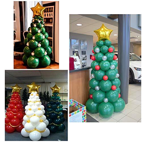 Christmas Balloon Garland Arch kit 96 Pieces Christmas tree Balloons for Christmas Party Decorations - Decotree.co Online Shop