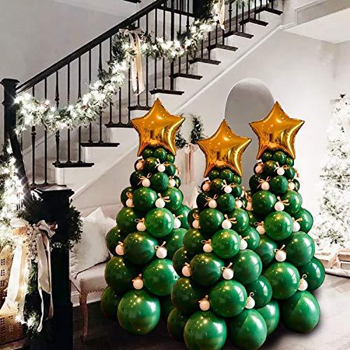 Christmas Balloon Garland Arch kit 96 Pieces Christmas tree Balloons for Christmas Party Decorations - Decotree.co Online Shop