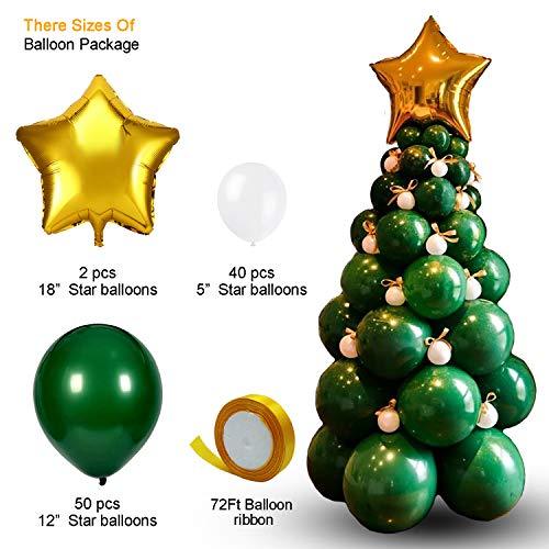 Christmas Balloon Garland Arch kit 96 Pieces Christmas tree Balloons for Christmas Party Decorations - Decotree.co Online Shop