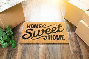 Coco Coir Door Mat with Heavy Duty Backing, Home Sweet Home Doormat, Easy to Clean Entry Mat, Beautiful Color and Sizing for Outdoor and Indoor uses - Decotree.co Online Shop