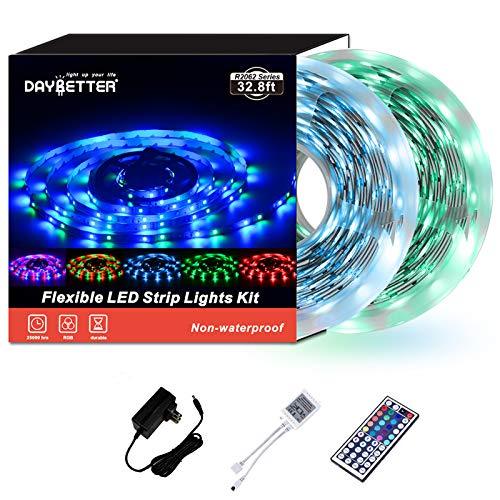 Color Changing Led Strip Lights, Led Lights with 44 Keys Remote and Power Supply for Bedroom Decoration - Decotree.co Online Shop