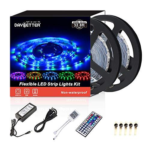 Color Changing Led Strip Lights, Led Lights with 44 Keys Remote and Power Supply for Bedroom Decoration - Decotree.co Online Shop