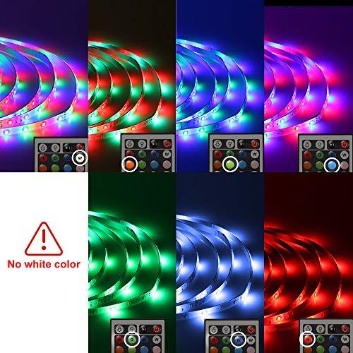 Color Changing Led Strip Lights, Led Lights with 44 Keys Remote and Power Supply for Bedroom Decoration - Decotree.co Online Shop