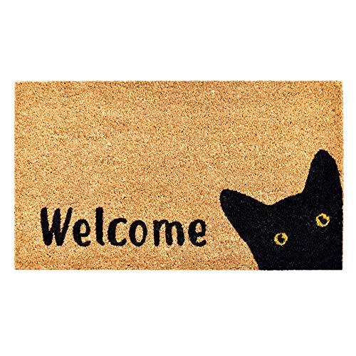 Cute and Natural Kitty Doormat for All Seasons - Decotree.co Online Shop