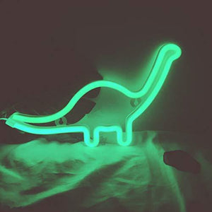 Cute Dinosaur Night Light for Kids Gift's LED Dinosaur Neon Signs Lamp for Wall Decor Bedroom Decorations - Decotree.co Online Shop