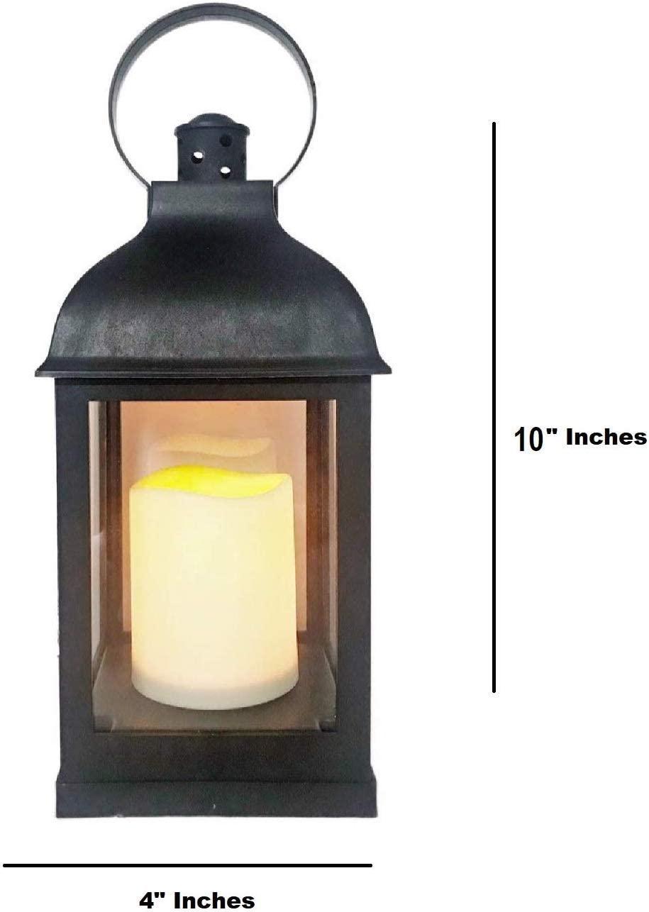 Decorative Lanterns Candle Light Candles 9" for Wedding Reception - Decotree.co Online Shop