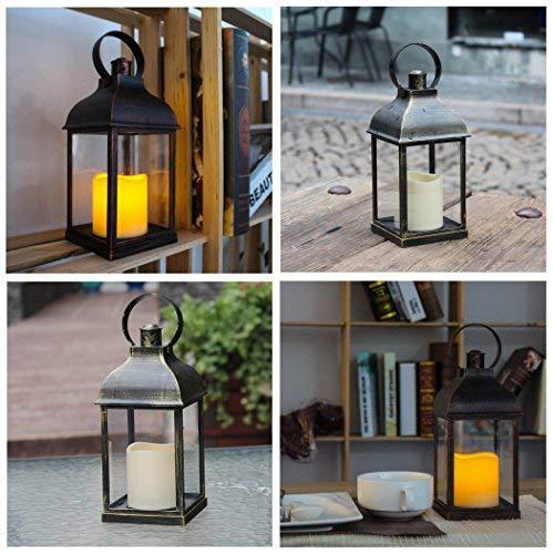 Decorative Lanterns Candle Light Candles 9" for Wedding Reception - Decotree.co Online Shop