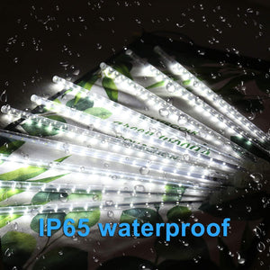 Falling Rain Lights Snow Fall LED Lights Set (Extension plug included) - Decotree.co Online Shop