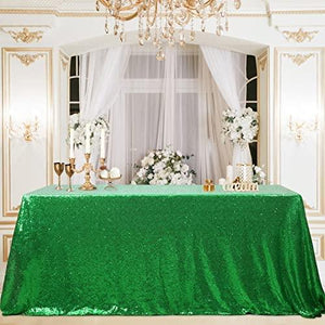 Glittery Sequin Table Runner Sequin Fabric Tablecloth for Wedding Reception - Decotree.co Online Shop